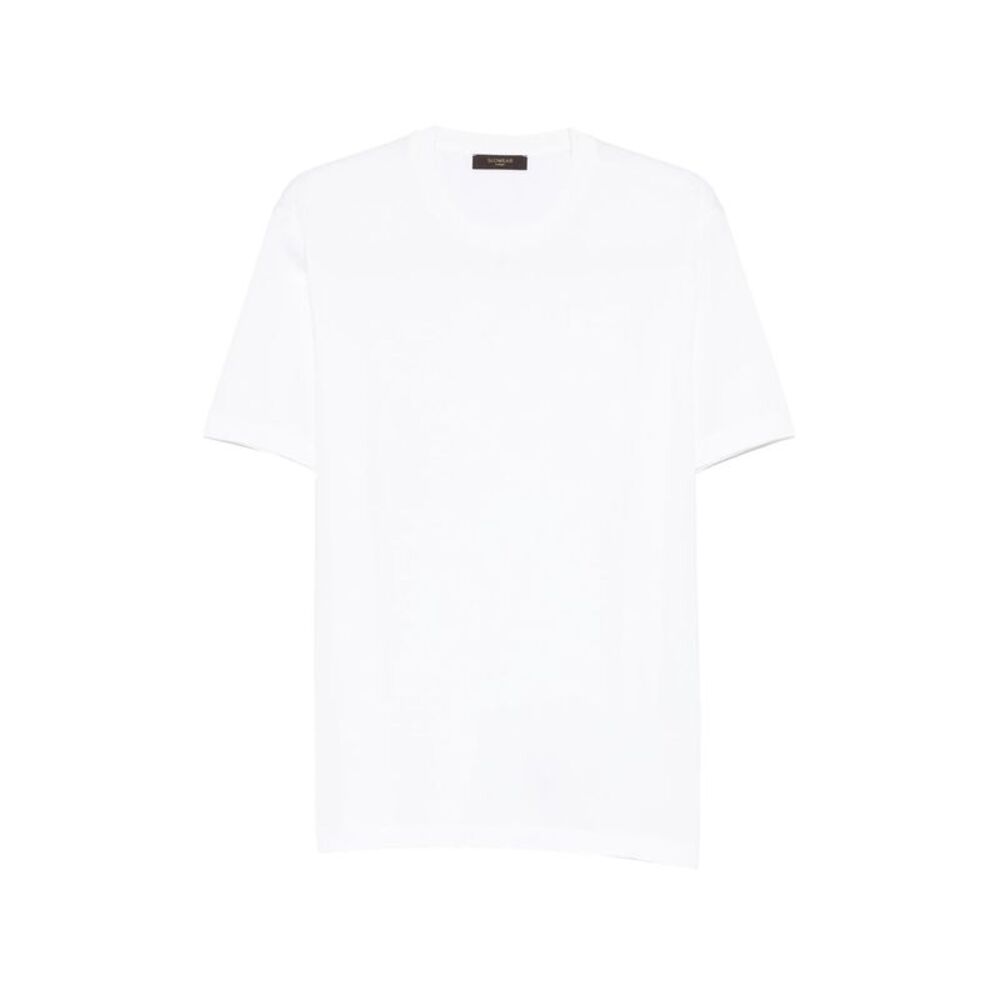 Zanone White T-Shirts & Vests - T-Shirts Men